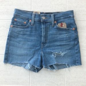 Levi’s High Rise Jean Shorts